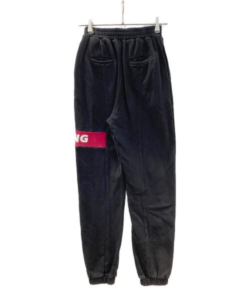 darich（ダーリッチ）Darich (ダーリッチ) ポイントワッペンスウェットパンツ ブラック サイズ:Freeの古着・服飾アイテム