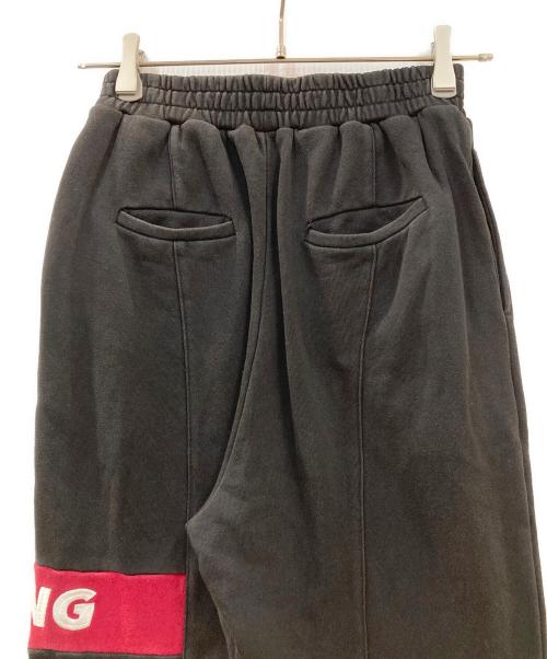 darich（ダーリッチ）Darich (ダーリッチ) ポイントワッペンスウェットパンツ ブラック サイズ:Freeの古着・服飾アイテム