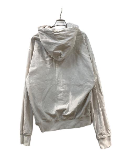 stussy（ステューシー）stussy (ステューシー) block sport pigment hoodie ホワイト サイズ:Lの古着・服飾アイテム