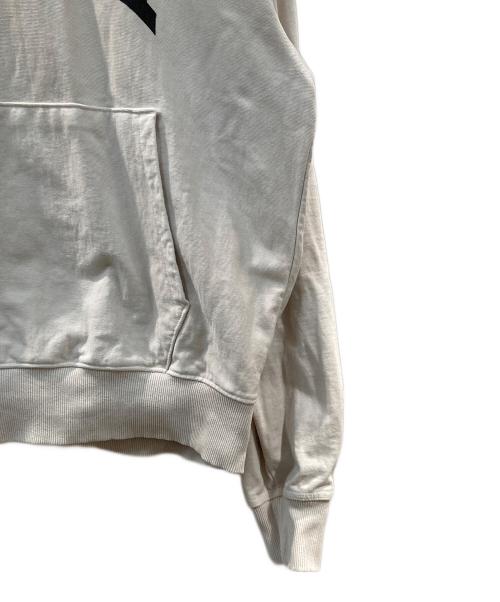 stussy（ステューシー）stussy (ステューシー) block sport pigment hoodie ホワイト サイズ:Lの古着・服飾アイテム
