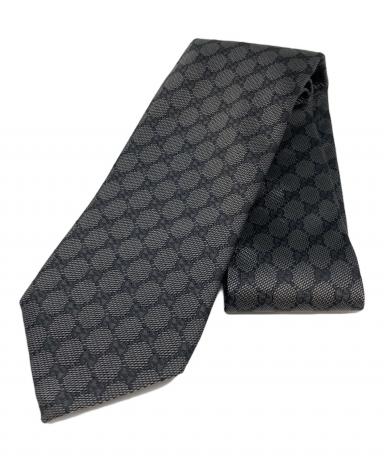 中古・古着通販】GUCCI (グッチ) シェリーラインネクタイ ブラウン