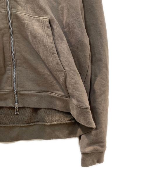 JORDAN（ジョーダン）JORDAN (ジョーダン) TRAVIS SCOTT (トラヴィススコット) ジップパーカー ブラウン サイズ:Mの古着・服飾アイテム