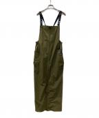 Thousand Mile×GENE HEAVENSサウザンドマイル×ジーンヘブンズ）の古着「ノースリーブワンピース」｜グリーン