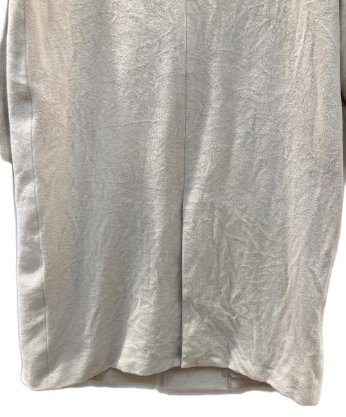 23区（ニジュウサンク）23区 (ニジュウサンク) アンゴラミックスウールコート ベージュ サイズ:40の古着・服飾アイテム
