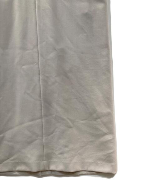 ROPE（ロペ）ROPE (ロペ) ダブルクロスジレ風ジャンパースカート ベージュ サイズ:36の古着・服飾アイテム