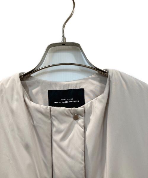 UNITED ARROWS（ユナイテッドアローズ）UNITED ARROWS (ユナイテッドアローズ) ダウンコート ベージュ サイズ:36の古着・服飾アイテム