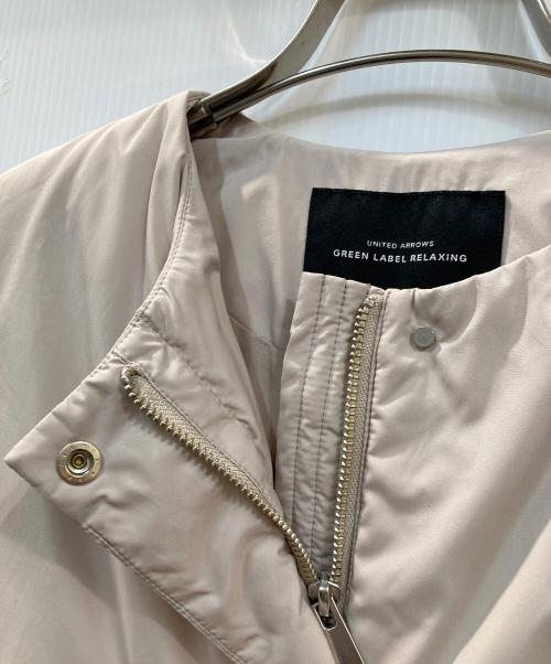 UNITED ARROWS（ユナイテッドアローズ）UNITED ARROWS (ユナイテッドアローズ) ダウンコート ベージュ サイズ:36の古着・服飾アイテム
