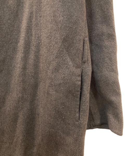 EVERYDAY I LIKE.（エヴリデイ アイ ライク）EVERYDAY I LIKE. (エヴリデイ アイ ライク) オーバーサイズリバーコート ブラウン サイズ:-の古着・服飾アイテム