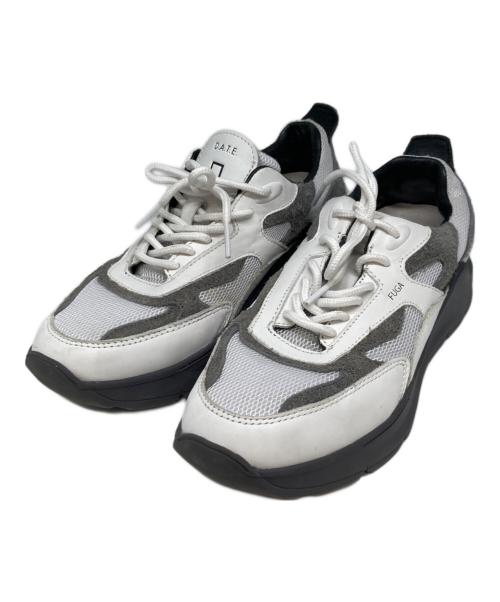 FUGA（フーガ）FUGA (フーガ) D.A.T.E. (デイト) スニーカー ホワイト サイズ:24.5の古着・服飾アイテム