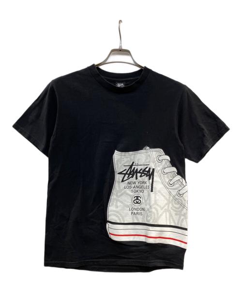 stussy（ステューシー）stussy (ステューシー) Tシャツ ブラック サイズ:Sの古着・服飾アイテム