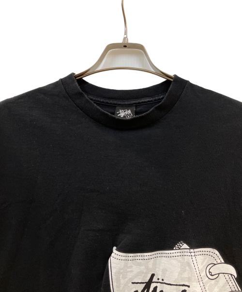 stussy（ステューシー）stussy (ステューシー) Tシャツ ブラック サイズ:Sの古着・服飾アイテム