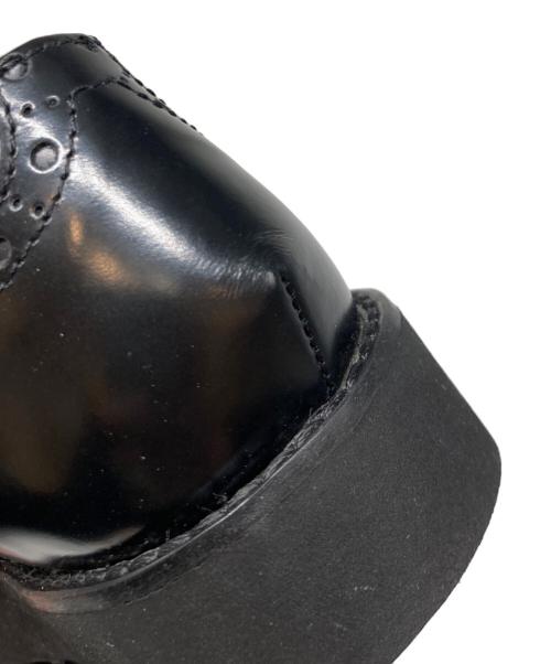 FABIO RUSCONI（ファビオルスコーニ）FABIO RUSCONI (ファビオルスコーニ) ウィングチップシューズ ブラック サイズ:37の古着・服飾アイテム