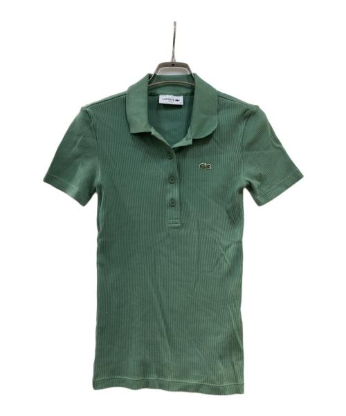 LACOSTE（ラコステ）LACOSTE (ラコステ) ポロシャツ グリーン サイズ:34 未使用品の古着・服飾アイテム