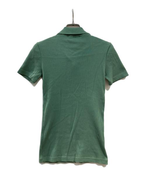 LACOSTE（ラコステ）LACOSTE (ラコステ) ポロシャツ グリーン サイズ:34 未使用品の古着・服飾アイテム