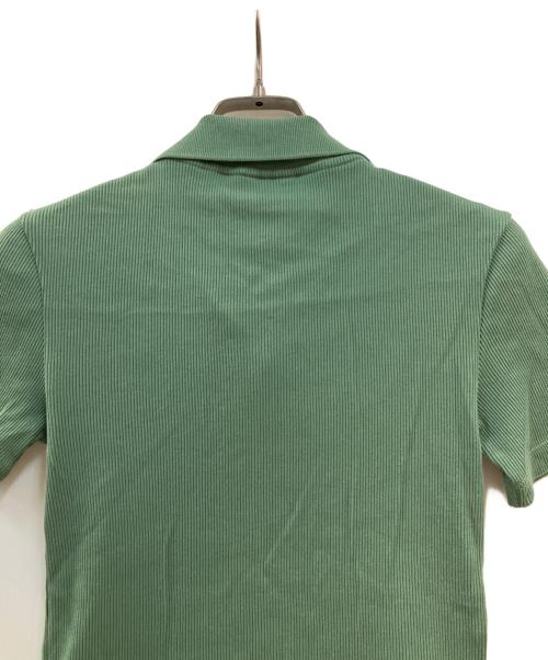 LACOSTE（ラコステ）LACOSTE (ラコステ) ポロシャツ グリーン サイズ:34 未使用品の古着・服飾アイテム