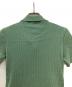 中古・古着 LACOSTE (ラコステ) ポロシャツ グリーン サイズ:34 未使用品：6000円