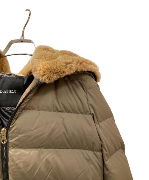 DUVETICA（デュベティカ）DUVETICA (デュベティカ) CARYSDUEダウンコート ベージュ サイズ:40の古着・服飾アイテム