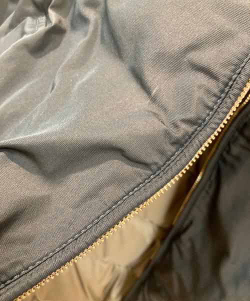 BALLSEY（ボールジィ）BALLSEY (ボールジィ) フォックスファーリバーシブルダウンコート ブラック×ベージュ サイズ:38の古着・服飾アイテム