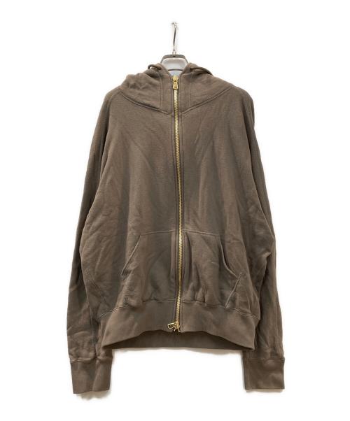 DEUXIEME CLASSE（ドゥーズィエム クラス）Deuxieme Classe (ドゥーズィエム クラス) ジップパーカー ベージュ サイズ:-の古着・服飾アイテム