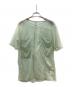 MM6 Maison Margiela（エムエムシックスメゾンマルジェラ）の古着「シアーポケットカットソー」｜グリーン