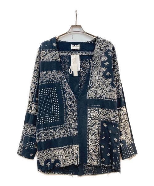 the letters（レターズ）The Letters (レターズ) プルオーバーシャツ ネイビー サイズ:Mの古着・服飾アイテム