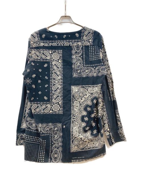 the letters（レターズ）The Letters (レターズ) プルオーバーシャツ ネイビー サイズ:Mの古着・服飾アイテム