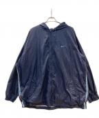 NIKEナイキ）の古着「ナイロンパーカー」｜ネイビー
