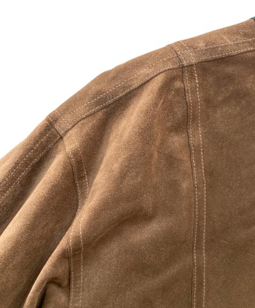 MARNI（マルニ）MARNI (マルニ) パイピングスウェードジャケット ブラウン サイズ:38の古着・服飾アイテム