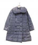 DAMA collectionダーマコレクション）の古着「レオパードダウンコート」｜ネイビー