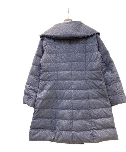 DAMA collection（ダーマコレクション）DAMA collection (ダーマコレクション) レオパードダウンコート ネイビー サイズ:9ARの古着・服飾アイテム