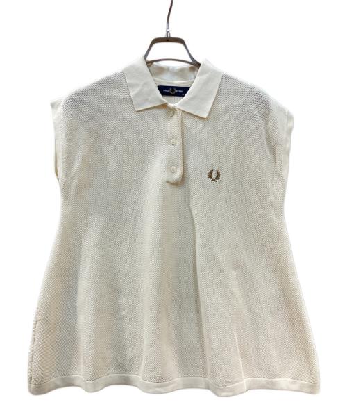 FRED PERRY（フレッドペリー）FRED PERRY (フレッドペリー) ポロシャツ アイボリー サイズ:38の古着・服飾アイテム