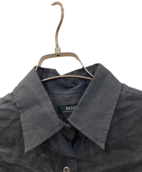 journal standard L'essage（ジャーナルスタンダード レサージュ）journal standard L'essage (ジャーナルスタンダード レサージュ) シアーシャツ ブラック サイズ:-の古着・服飾アイテム