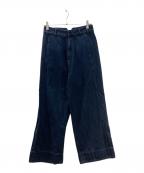 LAATOラート）の古着「denim wide pants」｜インディゴ