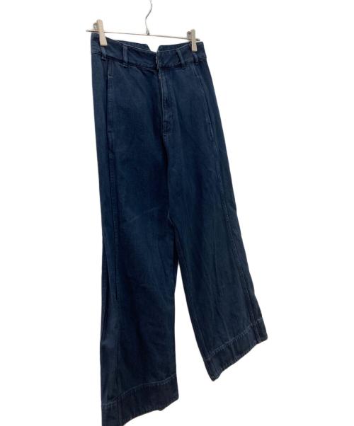 LAATO（ラート）LAATO (ラート) denim wide pants インディゴ サイズ:Mの古着・服飾アイテム