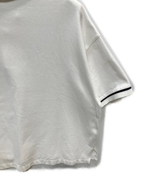 LACOSTE（ラコステ）LACOSTE (ラコステ) ポロシャツ ホワイト サイズ:36の古着・服飾アイテム