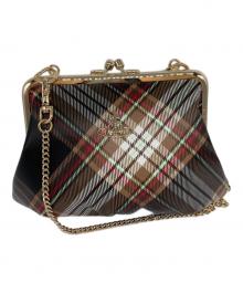 Vivienne Westwood（ヴィヴィアンウエストウッド）の古着「2WAY がま口ショルダーバッグ」｜ブラウン