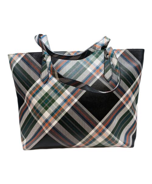 Vivienne Westwood（ヴィヴィアンウエストウッド）Vivienne Westwood (ヴィヴィアンウエストウッド) トートバッグ グリーンの古着・服飾アイテム