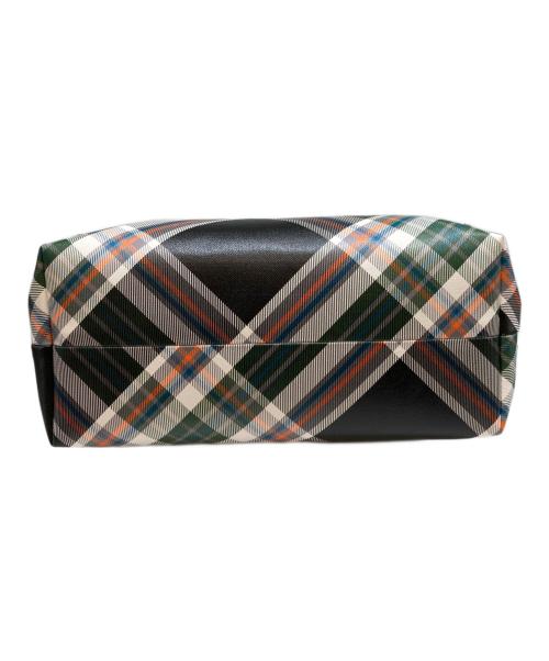 Vivienne Westwood（ヴィヴィアンウエストウッド）Vivienne Westwood (ヴィヴィアンウエストウッド) トートバッグ グリーンの古着・服飾アイテム