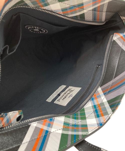 Vivienne Westwood（ヴィヴィアンウエストウッド）Vivienne Westwood (ヴィヴィアンウエストウッド) トートバッグ グリーンの古着・服飾アイテム