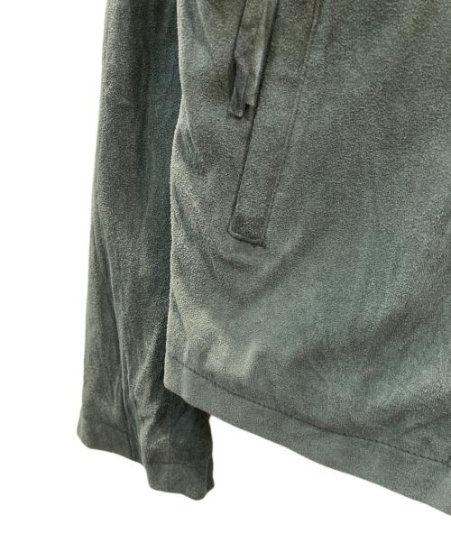 HERITAGE STONE（ヘリテージストーン）HERITAGE STONE (ヘリテージストーン) ゴートレザーシングルライダースジャケット グリーン サイズ:Lの古着・服飾アイテム