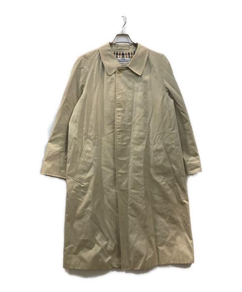 Aquascutum（アクアスキュータム）Aquascutum (アクアスキュータム) コート ベージュ サイズ:-の古着・服飾アイテム