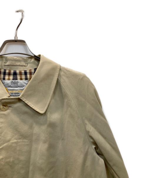 Aquascutum（アクアスキュータム）Aquascutum (アクアスキュータム) コート ベージュ サイズ:-の古着・服飾アイテム