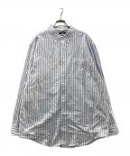 CHAPSチャップス）の古着「ストライプシャツ」｜ホワイト