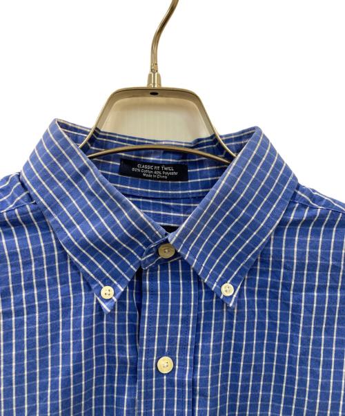 CHAPS（チャップス）CHAPS (チャップス) チェックシャツ ブルー サイズ:-の古着・服飾アイテム