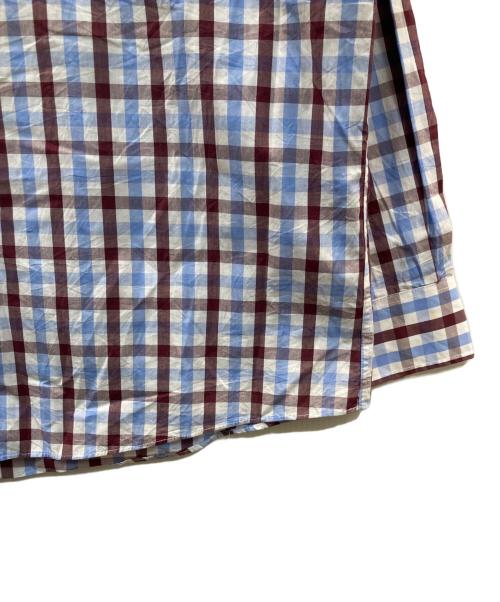 CHAPS（チャップス）CHAPS (チャップス) チェックシャツ ブラウン サイズ:-の古着・服飾アイテム