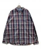 CHAPSチャップス）の古着「チェックシャツ」｜ネイビー