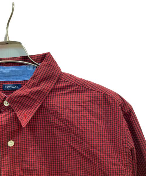 CHAPS（チャップス）CHAPS (チャップス) チェックシャツ レッド サイズ:Lの古着・服飾アイテム