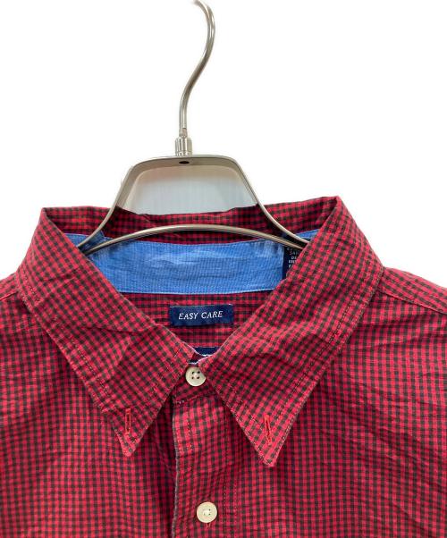 CHAPS（チャップス）CHAPS (チャップス) チェックシャツ レッド サイズ:Lの古着・服飾アイテム