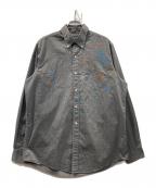 CHAPSチャップス）の古着「シャツ」｜グレー