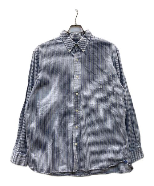 CHAPS（チャップス）CHAPS (チャップス) チェックシャツ グレー サイズ:XLの古着・服飾アイテム